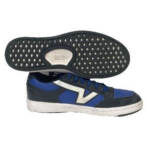 Vans ComfyCush -Men's Sz 8.5/Women's 10 -Blue/Black Leather Low Sneakers 721356
